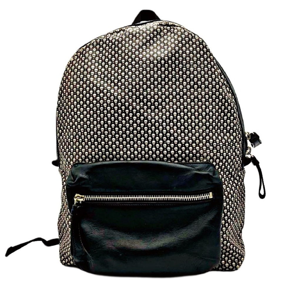 Authentic Vintage Alexander McQueen Archive Skull & Leather Backpack